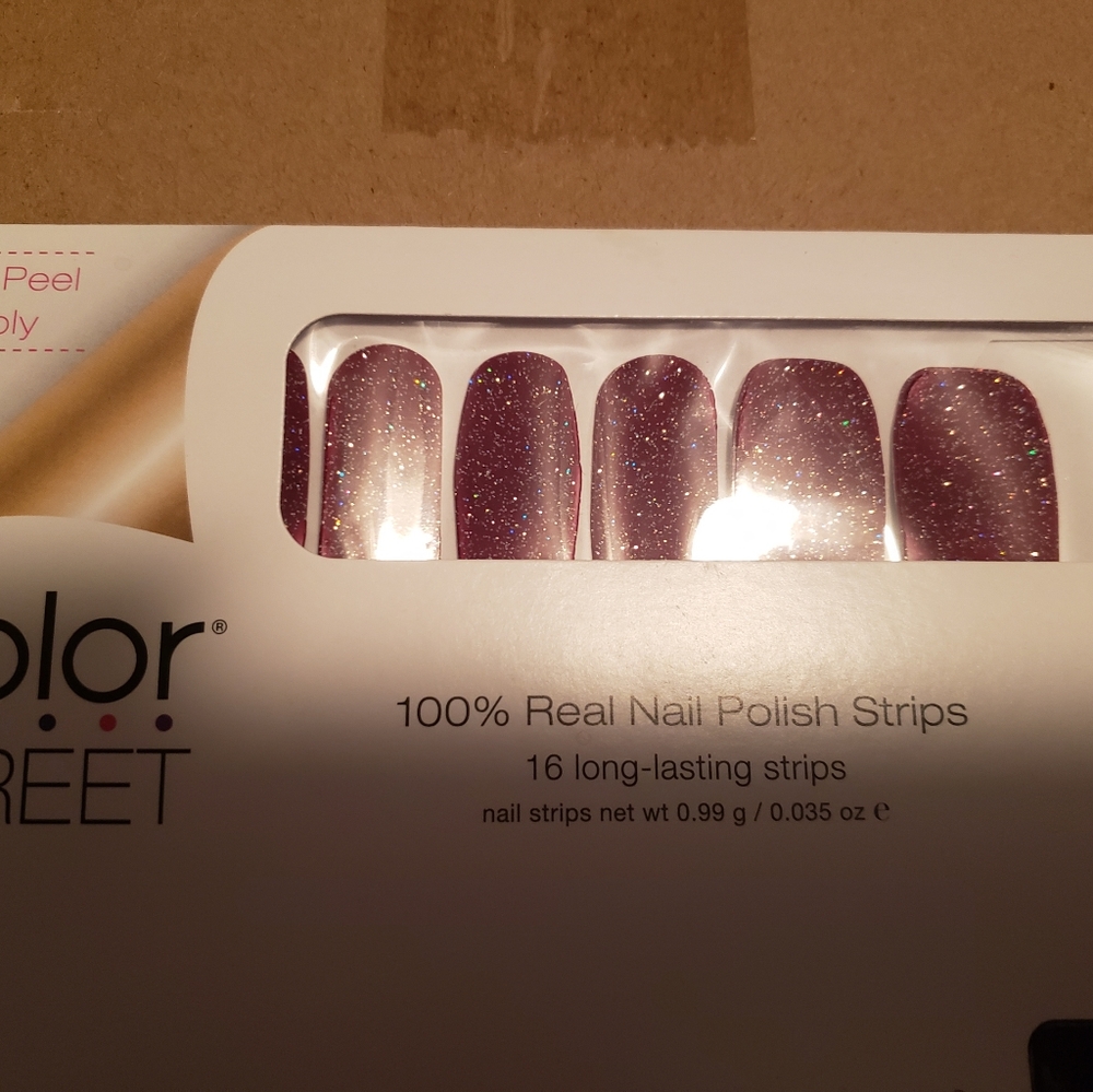 Color Street - New- Black Cherry Bonbon- Discontinued